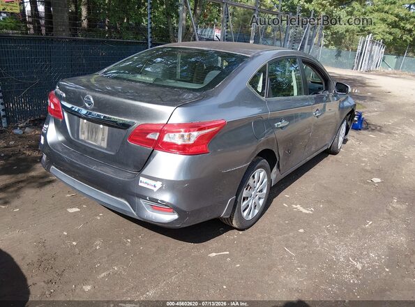 3N1AB7AP0GY244687 2016 NISSAN SENTRA Gray Задня права чверть