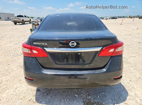 3N1AB7AP0GY251137 2016 NISSAN SENTRA Black Հետևի տեսք