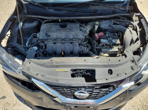 3N1AB7AP0GY251137 2016 NISSAN SENTRA Black Սալոնի հետևի տեսք