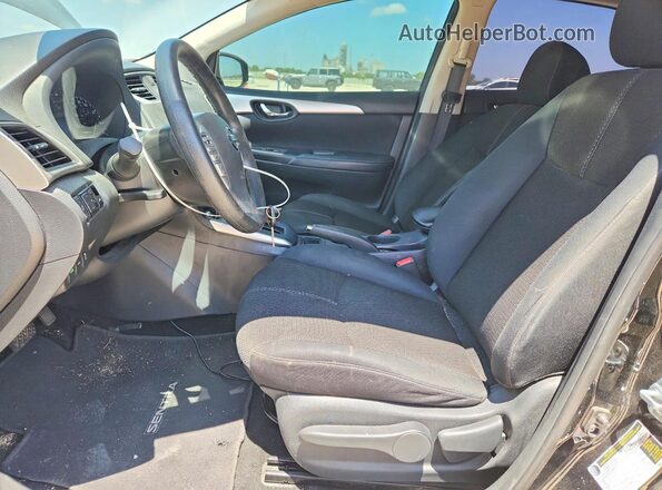 3N1AB7AP0GY251137 2016 NISSAN SENTRA Black Սալոնի դիմացի տեսք