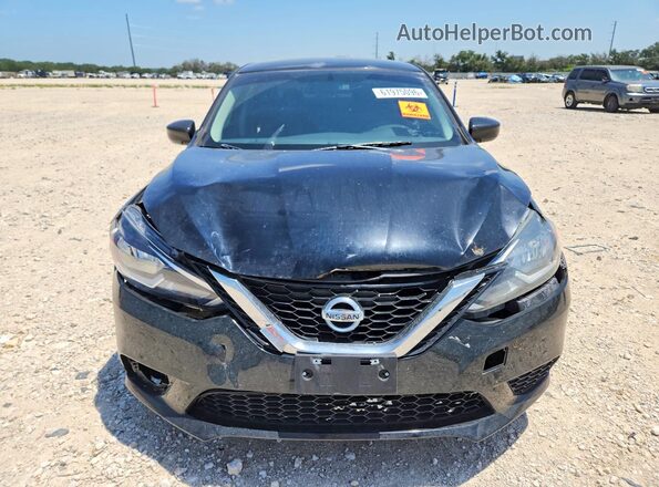 3N1AB7AP0GY251137 2016 NISSAN SENTRA Black Դիմացի տեսք