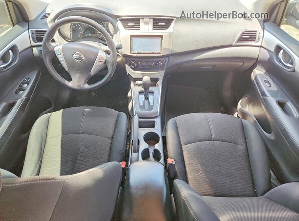 3N1AB7AP0GY251137 2016 NISSAN SENTRA Black Առջևի վահանակի տեսք