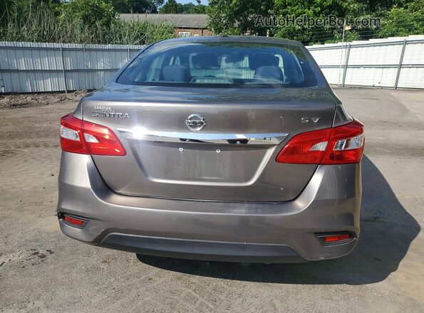 3N1AB7AP0GY257178 2016 NISSAN SENTRA Silver Вид ззаду