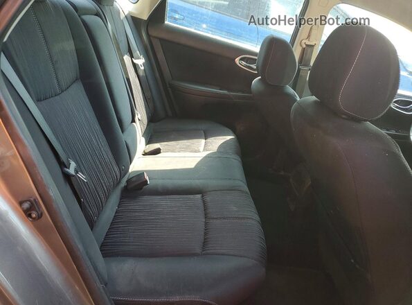 3N1AB7AP0GY257178 2016 NISSAN SENTRA Silver Вид задньої частини салону