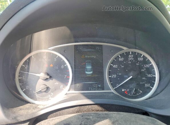 3N1AB7AP0GY257178 2016 NISSAN SENTRA Silver Вид щитка приладів
