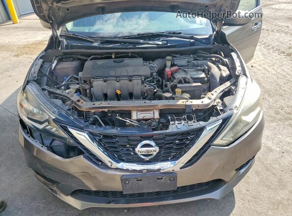 3N1AB7AP0GY257178 2016 NISSAN SENTRA Silver Вид підкапотного простору