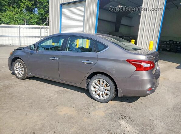 3N1AB7AP0GY257178 2016 NISSAN SENTRA Silver Задня ліва чверть
