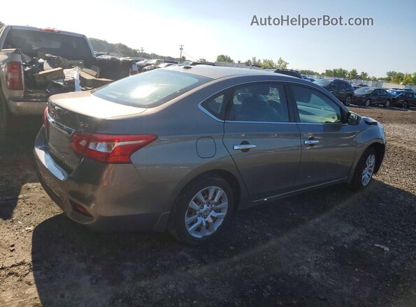 3N1AB7AP0GY257178 2016 NISSAN SENTRA Silver Задня права чверть
