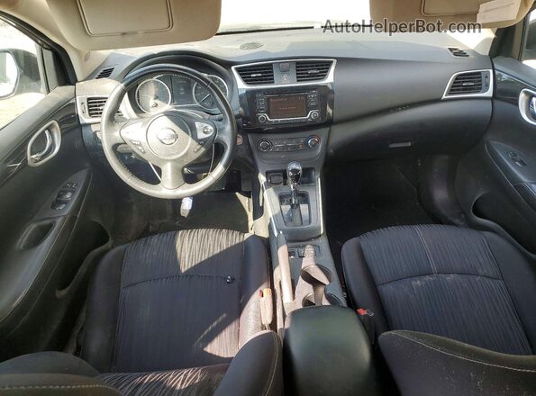 3N1AB7AP0GY257178 2016 NISSAN SENTRA Silver Вид панелі приладів