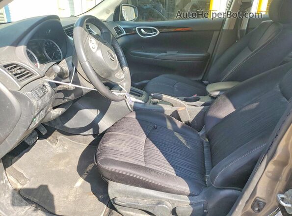 3N1AB7AP0GY257178 2016 NISSAN SENTRA Silver Вид салону спереду