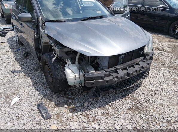3N1AB7AP0GY287071 2016 NISSAN SENTRA Серый Вид спереди