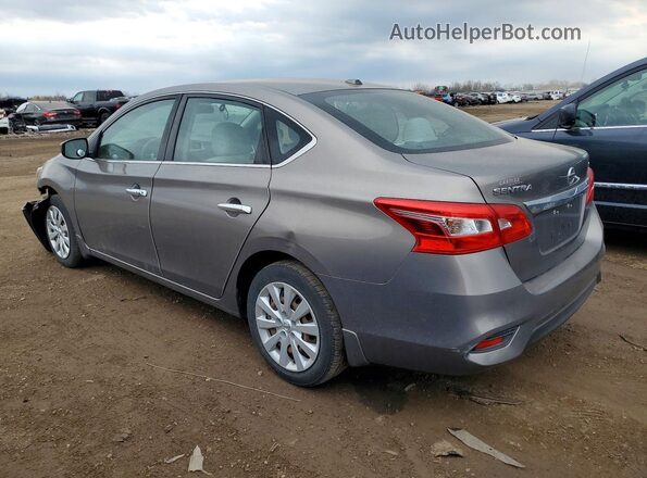 3N1AB7AP0GY293131 2016 NISSAN SENTRA Gray Задня ліва чверть