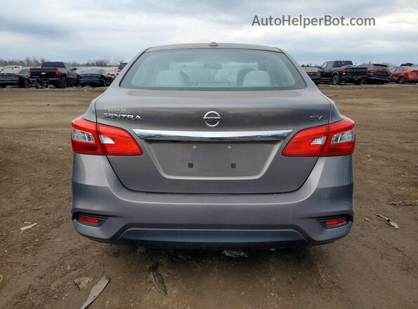 3N1AB7AP0GY293131 2016 NISSAN SENTRA Gray Вид ззаду