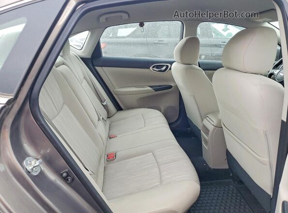 3N1AB7AP0GY293131 2016 NISSAN SENTRA Gray Вид задніх сидінь