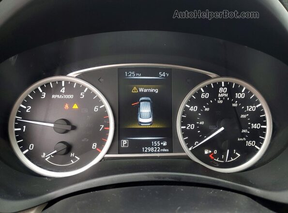 3N1AB7AP0GY293131 2016 NISSAN SENTRA Gray Вид щитка приладів