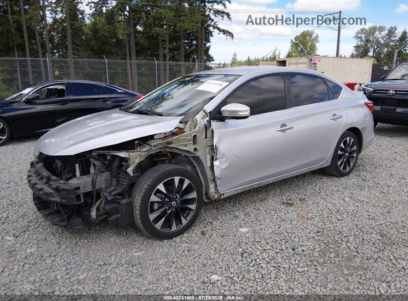 3N1AB7AP0GY331991 2016 NISSAN SENTRA Silver წინა მარცხენა ხედი სამი მეოთხედიდან