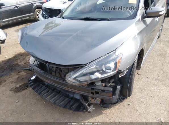 3N1AB7AP0GY338519 2016 NISSAN SENTRA Gray Դիմացի տեսք