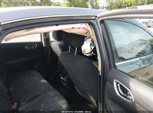 3N1AB7AP0GY338519 2016 NISSAN SENTRA Gray VIN կոդի պիտակի տեսք