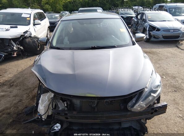 3N1AB7AP0GY338519 2016 NISSAN SENTRA Gray Սալոնի հետևի տեսք