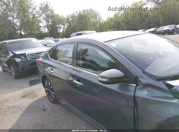 3N1AB7AP0GY338519 2016 NISSAN SENTRA Gray Սալոնի 360 աստիճան տեսք