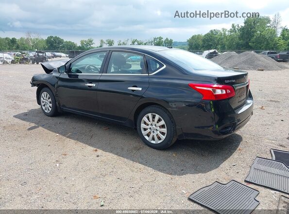 3N1AB7AP0HL650483 2017 NISSAN SENTRA Black Հետևի ձախ