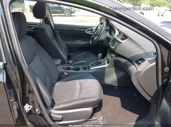 3N1AB7AP0HL650483 2017 NISSAN SENTRA Black Սալոնի դիմացի տեսք