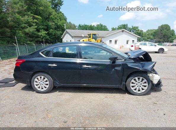 3N1AB7AP0HL650483 2017 NISSAN SENTRA Black Սալոնի 360 աստիճան տեսք