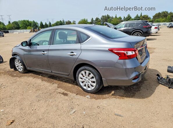 3N1AB7AP0HL655473 2017 NISSAN SENTRA Gray Հետևի ձախ