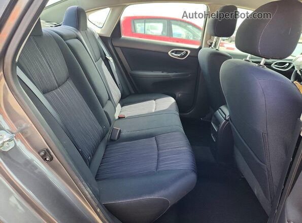 3N1AB7AP0HL655473 2017 NISSAN SENTRA Gray Հետևի նստատեղերի տեսք