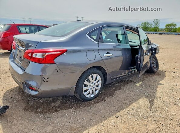 3N1AB7AP0HL655473 2017 NISSAN SENTRA Gray Հետևի աջ