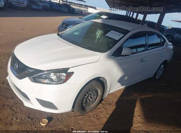 3N1AB7AP0HL710746 2017 NISSAN SENTRA Серый Передняя левая четверть