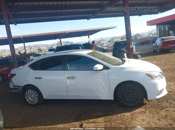 3N1AB7AP0HL710746 2017 NISSAN SENTRA Серый Вид задней части салона