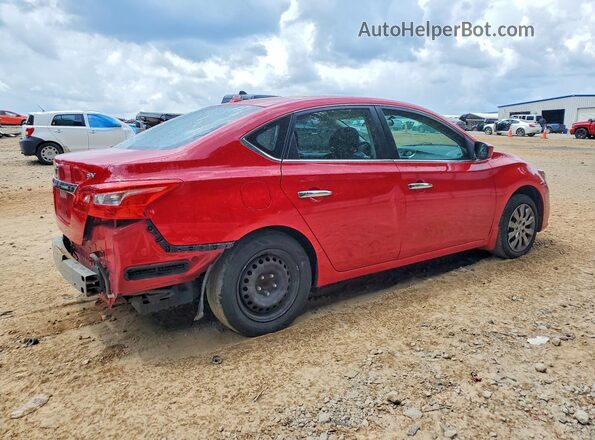 3N1AB7AP0HL714411 2017 NISSAN SENTRA Red Rear right