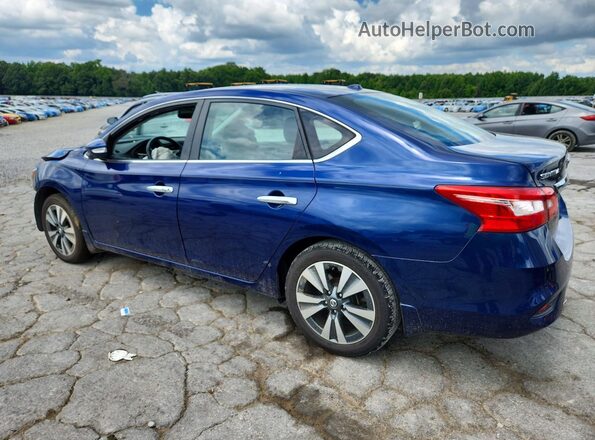3N1AB7AP0HY205275 2017 NISSAN SENTRA Blue Rear left
