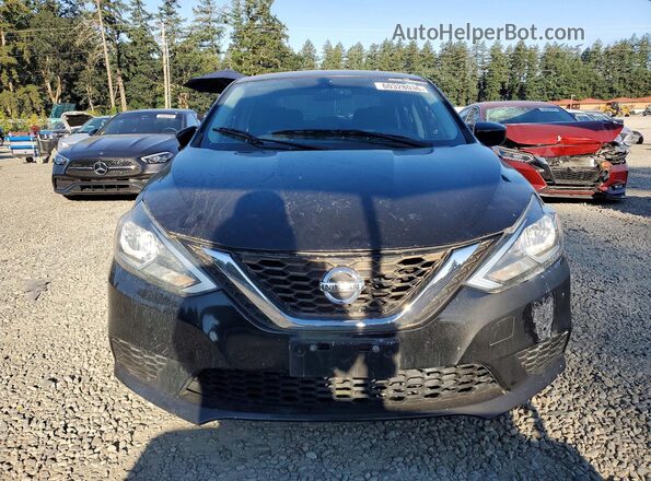 3N1AB7AP0HY222058 2017 NISSAN SENTRA Black Вид спереду