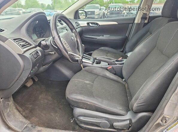 3N1AB7AP0HY229818 2017 NISSAN SENTRA Gray წინა სალონის ხედი