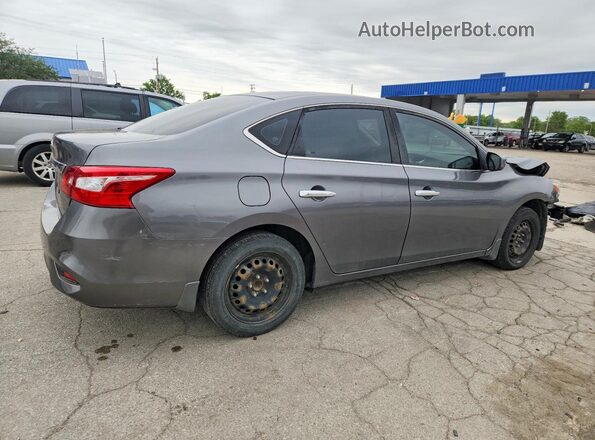 3N1AB7AP0HY229818 2017 NISSAN SENTRA Gray უკანა მარჯვენა