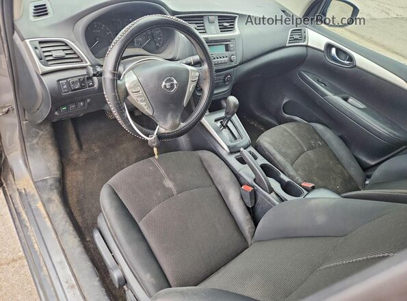 3N1AB7AP0HY229818 2017 NISSAN SENTRA Gray წინა პანელის ხედი