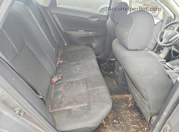 3N1AB7AP0HY229818 2017 NISSAN SENTRA Gray უკანა სავარძლების ხედი