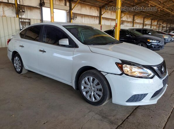 3N1AB7AP0HY246196 2017 NISSAN SENTRA White Delantero derecho