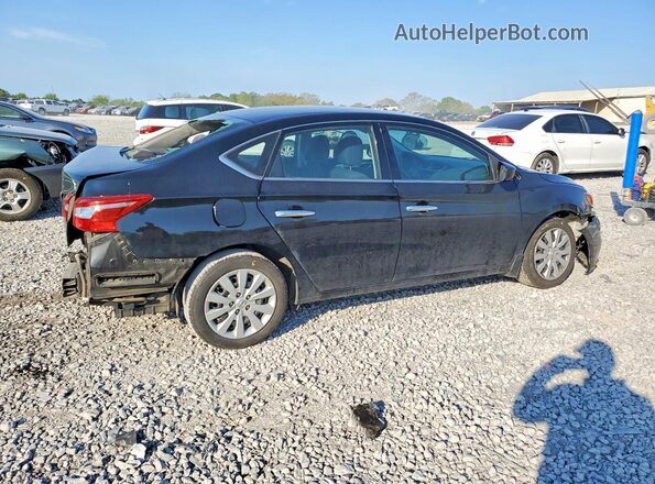 3N1AB7AP0HY264374 2017 NISSAN SENTRA Black Rear right