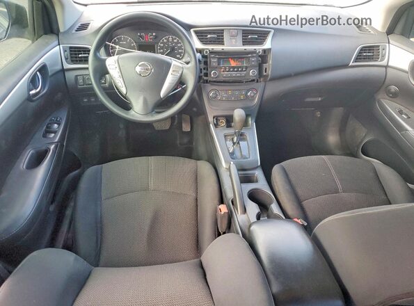 3N1AB7AP0HY269557 2017 NISSAN SENTRA Blue Dashboard view