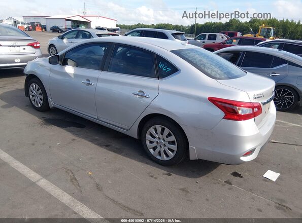3N1AB7AP0HY277898 2017 NISSAN SENTRA Silver Trasero izquierdo