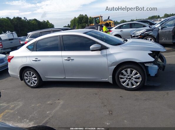 3N1AB7AP0HY277898 2017 NISSAN SENTRA Silver Vista interior de 360 grados