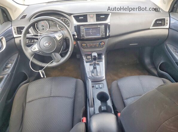 3N1AB7AP0HY298458 2017 NISSAN SENTRA Black Vista del salpicadero