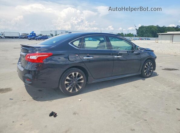3N1AB7AP0HY298458 2017 NISSAN SENTRA Black Trasero derecho