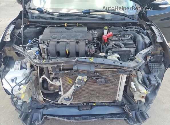 3N1AB7AP0HY298458 2017 NISSAN SENTRA Black Vista interior trasera