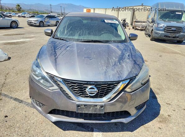 3N1AB7AP0HY299139 2017 NISSAN SENTRA Gray Front view