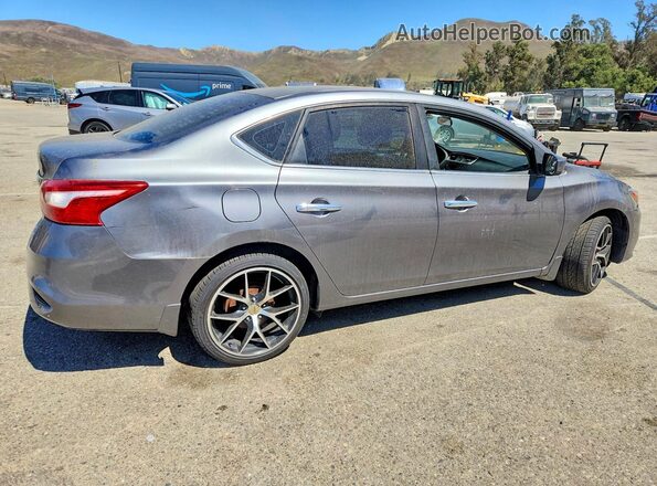 3N1AB7AP0HY299139 2017 NISSAN SENTRA Gray Rear right