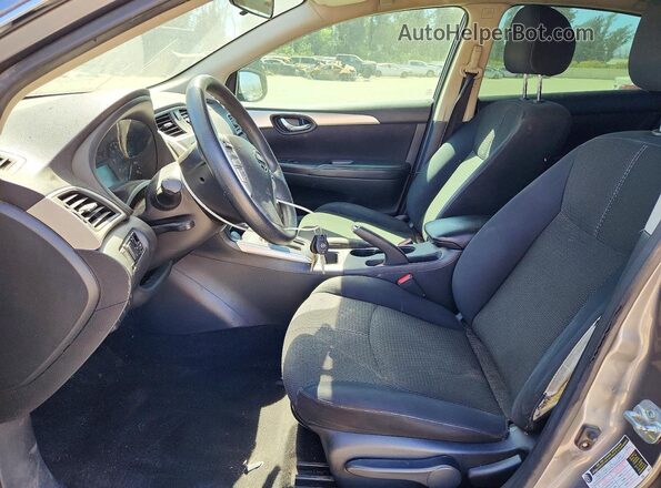3N1AB7AP0HY299139 2017 NISSAN SENTRA Gray Front interior view